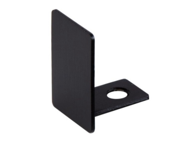Záslepka k profilu 20x14 glass t10mm black